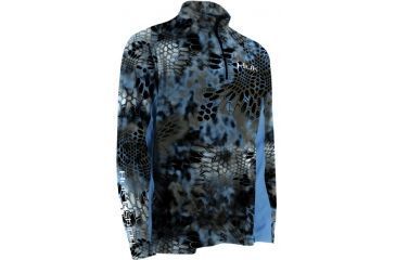 Image of HUK Kryptek Icon 1/4 Zip, Neptune, Medium H1200007NEPM