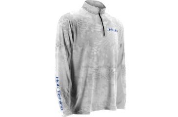 Image of HUK Kryptek Icon 1/4 Zip, Yeti-Royal, XXL H1200007YT1XXL