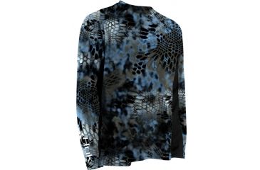 Image of HUK Kryptek LoPro Icon Long Sleeve, Neptune, Small H1200045NEPS