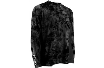 Image of HUK Kryptek LoPro Icon Long Sleeve, Typhon, Small H1200045TY4S