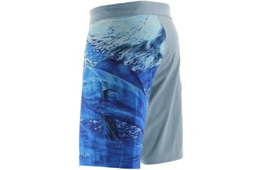 Image of HUK KScott Double Down Board Shorts, 28in Waist, Ice Blue H2000008IBL28
