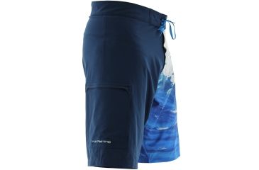 Image of HUK KScott Double Down Board Shorts, 28in Waist, Navy H2000008NVY28