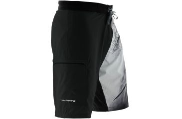 Image of HUK KScott Northdrop Board Shorts, 28in Waist, Black H2000009BLK28