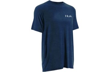 Image of HUK KScott Rising Sail Tee, Heather Navy, Medium H1000036HNVM