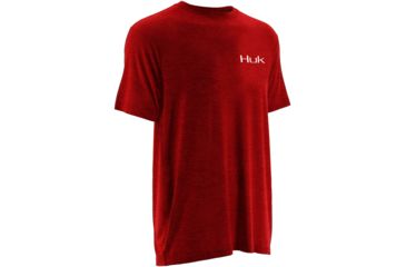 Image of HUK KScott Rising Sail Tee, Heather Red, XXXL H1000036HRDXXXL