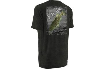 Image of HUK KScott Small Mouth Tee, Dark Grey, Small H1000032DGHS