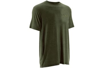 Image of HUK KScott Small Mouth Tee, Heather Green, Small H1000032HGNS
