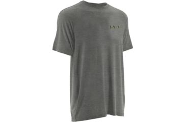 Image of HUK KScott Small Mouth Tee, True Grey Heather, Small H1000032TGHS