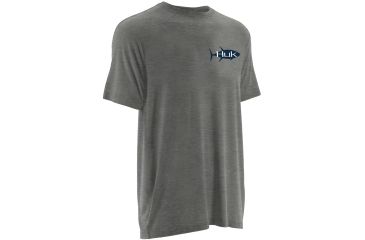 Image of HUK KScott Tuna Tee, True Grey Heather, XXL H1000035TGHXXL