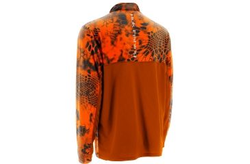 Image of HUK Mens Kryptek Icon 1/4 Zip, Kryptek Inferno H1200007IFOXXXL