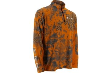 Image of HUK Mens Kryptek Icon 1/4 Zip, Kryptek Inferno H1200007IFOXXXL