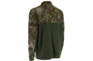Image of HUK Mens Kryptek Icon 1/4 Zip, Kryptek Mandrake H1200007MDKS