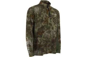 Image of HUK Mens Kryptek Icon 1/4 Zip, Kryptek Mandrake H1200007MDKS