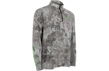 Image of HUK Mens Kryptek Icon 1/4 Zip, Kryptek Raid H1200007RADXXXL