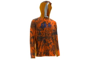 Image of HUK Mens Kryptek Icon Hoody, Kryptek Inferno H1200059IFOXXXL
