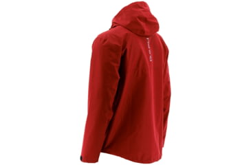 Image of HUK Performance Fishing Packable Rain Jacket - Men's, Red, Large, H4000015-RED-L