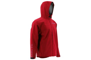 Image of HUK Performance Fishing Packable Rain Jacket - Men's, Red, Large, H4000015-RED-L