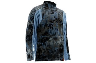 Image of HUK Mens Trophy Kryptek 1/4 Zip, Kryptek Neptune H1200081NEPS