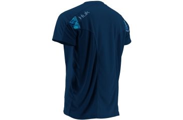 Image of HUK Mens Trophy Short Sleeve Tee, Navy H1200076NVYXL