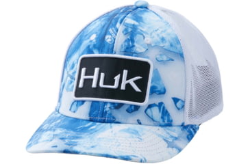 Casquette Huk Performance Stretch Camouflage Bleu - Taille L-XL, Pêcheur/outdoor - Occasion