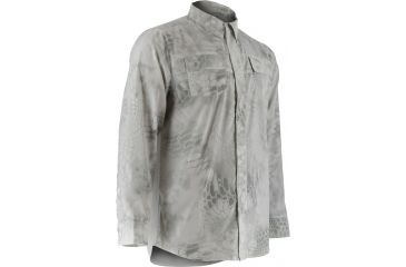 Image of HUK Performance Fishing Mens Kryptek Phenom Long Sleeve Shirt, Kryptek Yeti, H1500021YTIXXXL