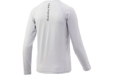 Image of HUK Performance Fishing Americana Fill Pursuit Long Sleeve Tee - Youth, Glacier, Extra Large, H7120021-051-YXL