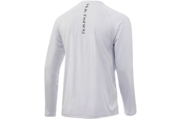 Image of HUK Performance Fishing Bass Badge Pursuit Graphic T-Shirt - Mens, Glacier, Large, H1200247-051-L