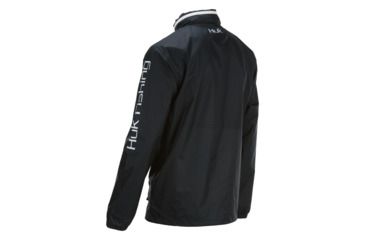 Image of HUK Performance Fishing Breaker Shell Jacket - Men's, Black/White, Medium, H4000023-001-M