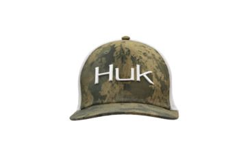 Image of HUK Performance Fishing Camo Trucker Stretch Headwear, Cap - Men's, Southern Tier, Large - Extra Large, H3000186-385-LXL