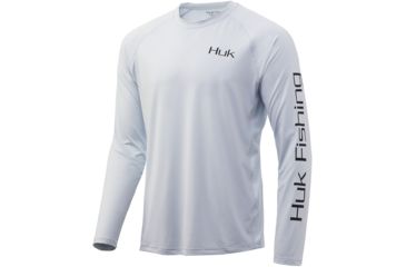 Image of HUK Performance Fishing Circle Hook Pursuit Long Sleeve T-Shirt - Mens, Plein Air, Extra Large, H1200240-451-XL