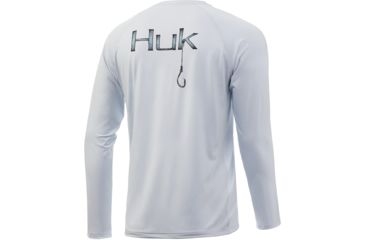 Image of HUK Performance Fishing Circle Hook Pursuit Long Sleeve T-Shirt - Mens, Plein Air, Extra Large, H1200240-451-XL