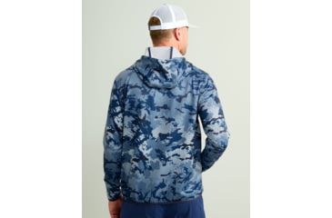 Image of HUK Performance Fishing Cold Front KC Printed Hoodie - Mens, Quiet Harbor, 3XL, H1300101-445-XXXL