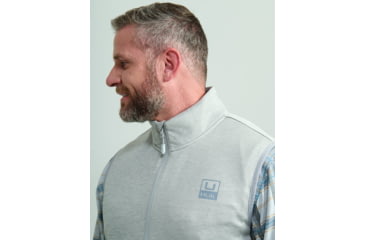 Image of HUK Performance Fishing Cold Front Vest - Mens, Harbormist Hthr, Small, H1300099-054-S