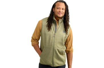 Image of HUK Performance Fishing Cold Front Vest - Mens, Overland Hthr, Extra Large, H1300099-368-XL