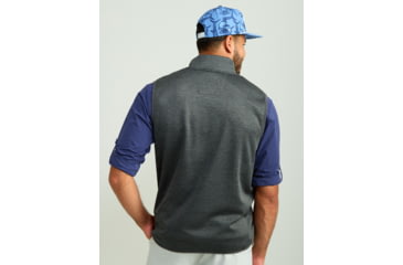 Image of HUK Performance Fishing Cold Front Vest - Mens, Volc Ash Hthr, Small, H1300099-015-S