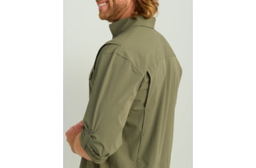 Image of HUK Performance Fishing Creekbed Long Sleeve Shirt - Mens, Moss, 2XL, H1500184-316-XXL