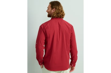 Image of HUK Performance Fishing Creekbed Long Sleeve Shirt - Mens, Scarlet Blaze, 3XL, H1500184-621-XXXL