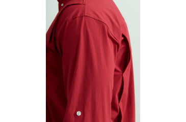 Image of HUK Performance Fishing Creekbed Long Sleeve Shirt - Mens, Scarlet Blaze, 3XL, H1500184-621-XXXL