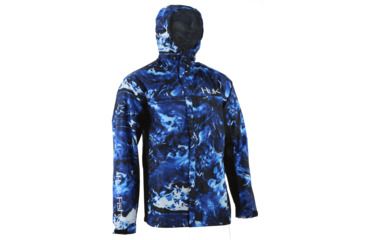 Image of HUK Performance Fishing CYA Camo Packable Rain Jacket - Men's, Hydro Reflex, 2XL, H4000018-468-XXL