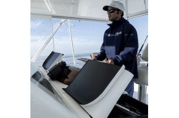 Image of HUK Performance Fishing Packable Rain Jacket - Men's, Navy, Large, H4000015-410-L