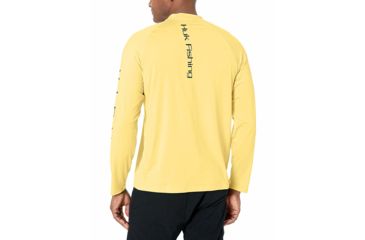 Image of HUK Performance Fishing Fishing Long Sleeve Double Header Top - Men's, Butter, Large, H1200136-745-L