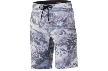 Image of HUK Performance Fishing Freeman 21in Print Boardshort - Mens, Mossy Oak Hydro Standards, 36, H2000093-929-36