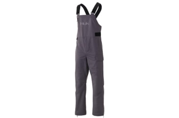 Image of HUK Performance Fishing Grand Banks Bib - Mens, Iron, Medium, H4000056-010-M