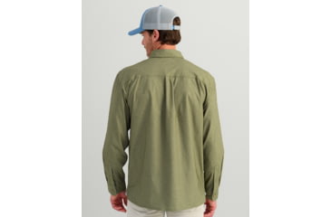 Image of HUK Performance Fishing Hawser Heather Flannel - Mens, Heather Moss, 2XL, H1500208-318-XXL