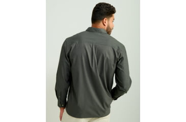 Image of HUK Performance Fishing Hawser Heather Flannel - Mens, Volc Ash Hthr, Extra Large, H1500208-015-XL