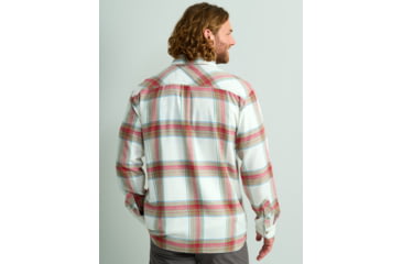 Image of HUK Performance Fishing Hawser Plaid Flannel - Mens, Khaki, Large, H1500209-250-L