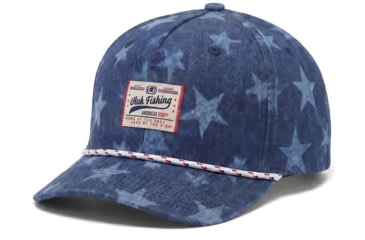 Image of HUK Performance Fishing America Rope Snapback - Mens