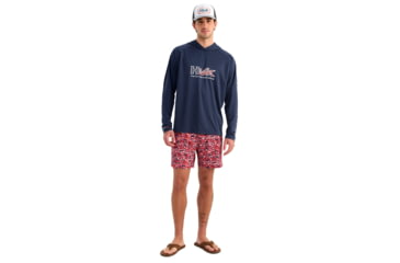 Image of HUK Performance Fishing Pursuit Americana Fill Hoodie - Mens