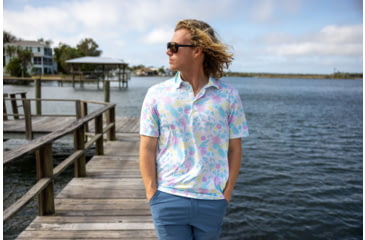 Image of HUK Performance Fishing Pursuit Polo - Mens