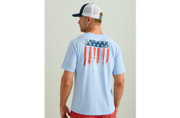 Image of HUK Performance Fishing Huk Salute Short Sleeve T-Shirt Windsurfer 2XL 13B8F95D, ATH1000496454L